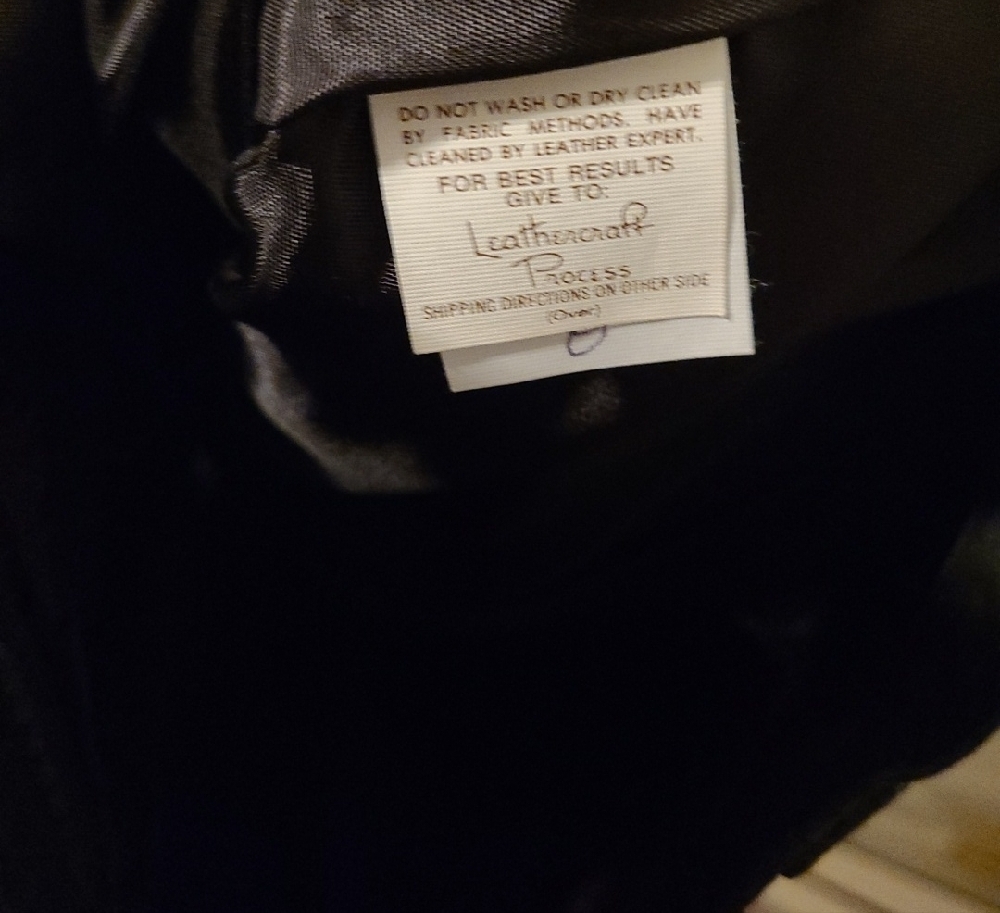 NWOT Black And Gray Houndstooth Real Leathet Shorts Made In The USA - Picture 6 of 6